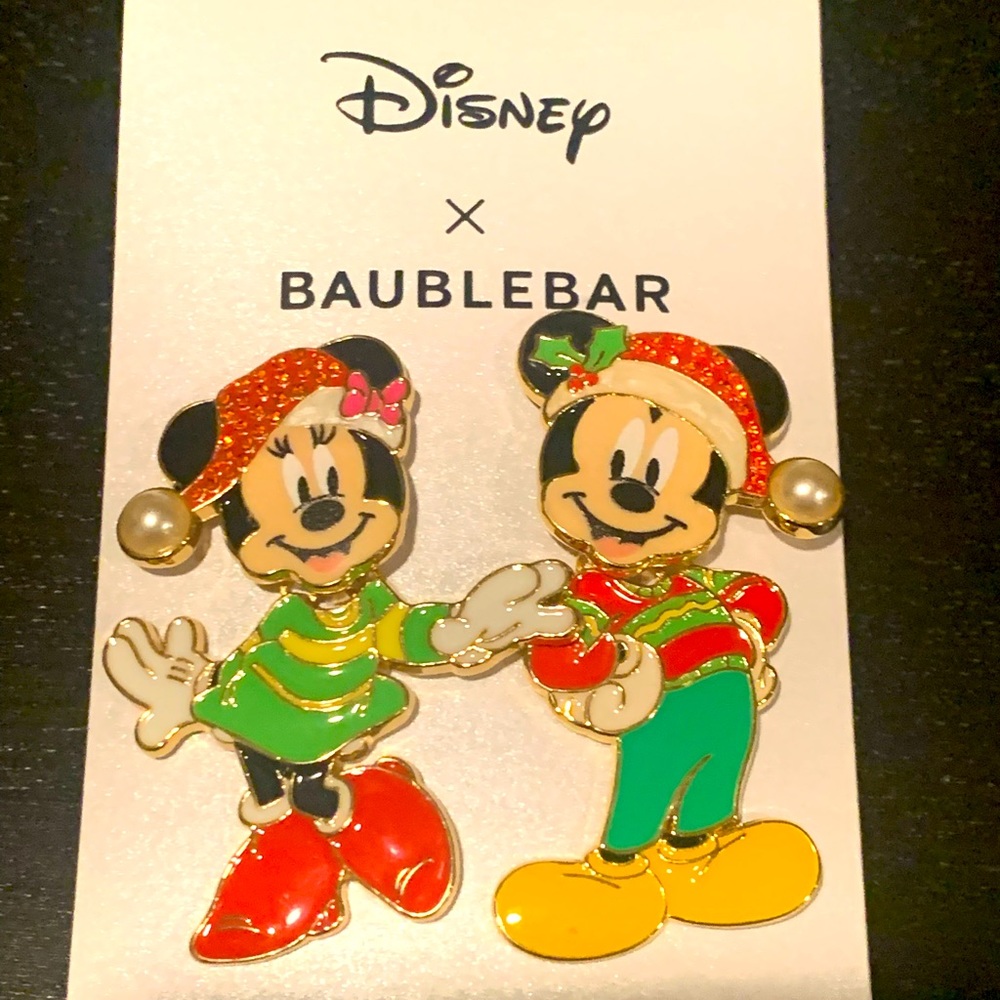 *NEW* Disney Christmas Baublebar Earrings